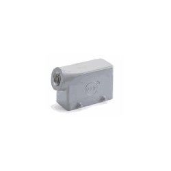 Capot 16B, Aluminium moulé sous pression, Alliage de zinc moulé, IP65, Sortie horizontale, PG21